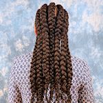 Einfache, knotenlose Cornrows