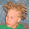 Mann mit Dreadlocks